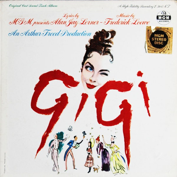 Gigi, Original Cast Soundtrack, Film-Musical, Vinyl-LP (1958)