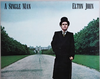 Elton John, A Single Man, Gatefold Vinyl LP (1978)