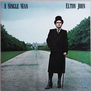 Elton John, A Single Man, Gatefold Vinyl LP (1978)