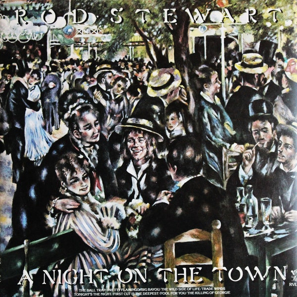 Rod Stewart, A Night on the Town, Vinyl LP (1976)