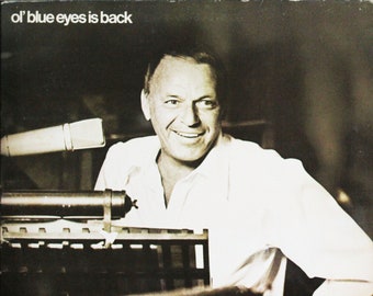 Frank Sinatra, Ol' Blue Eyes is Back/Rare/Bonus Photo of Sinatra/ Gatefold Vinyl LP (1973)