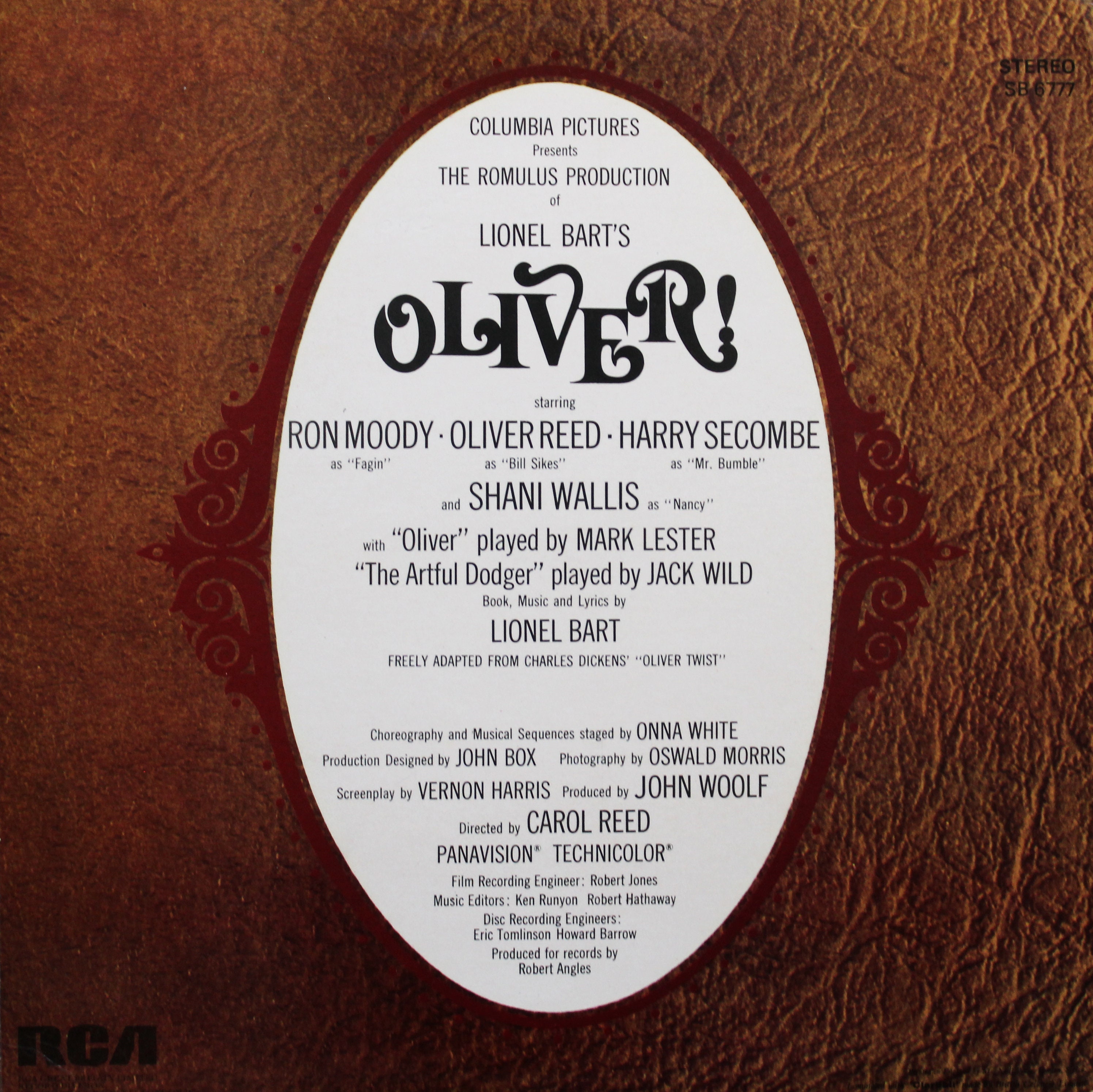 Oliver 1968 Soundtrack