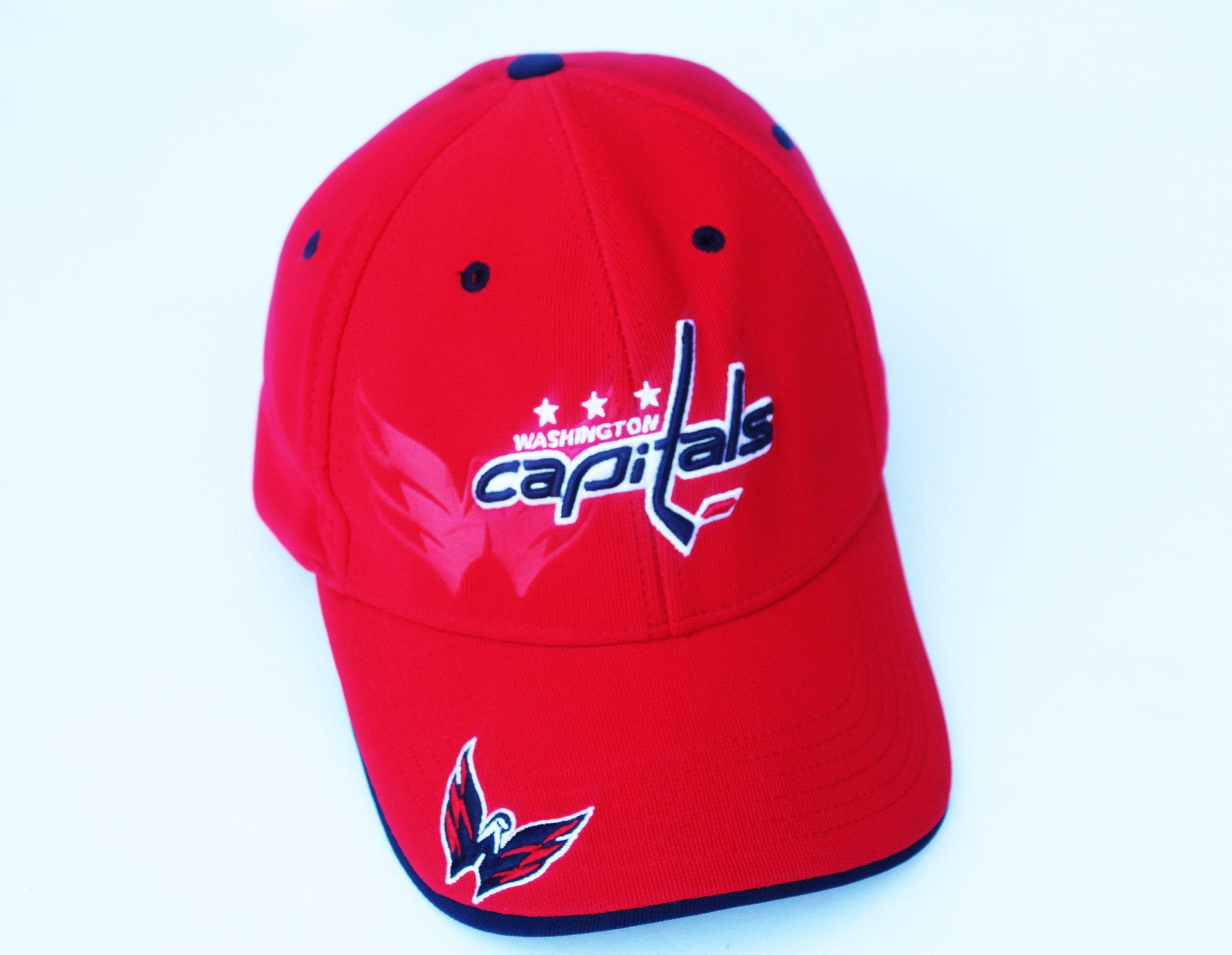 Red Washington Capitals Hockey Team Cap, One-size - Etsy