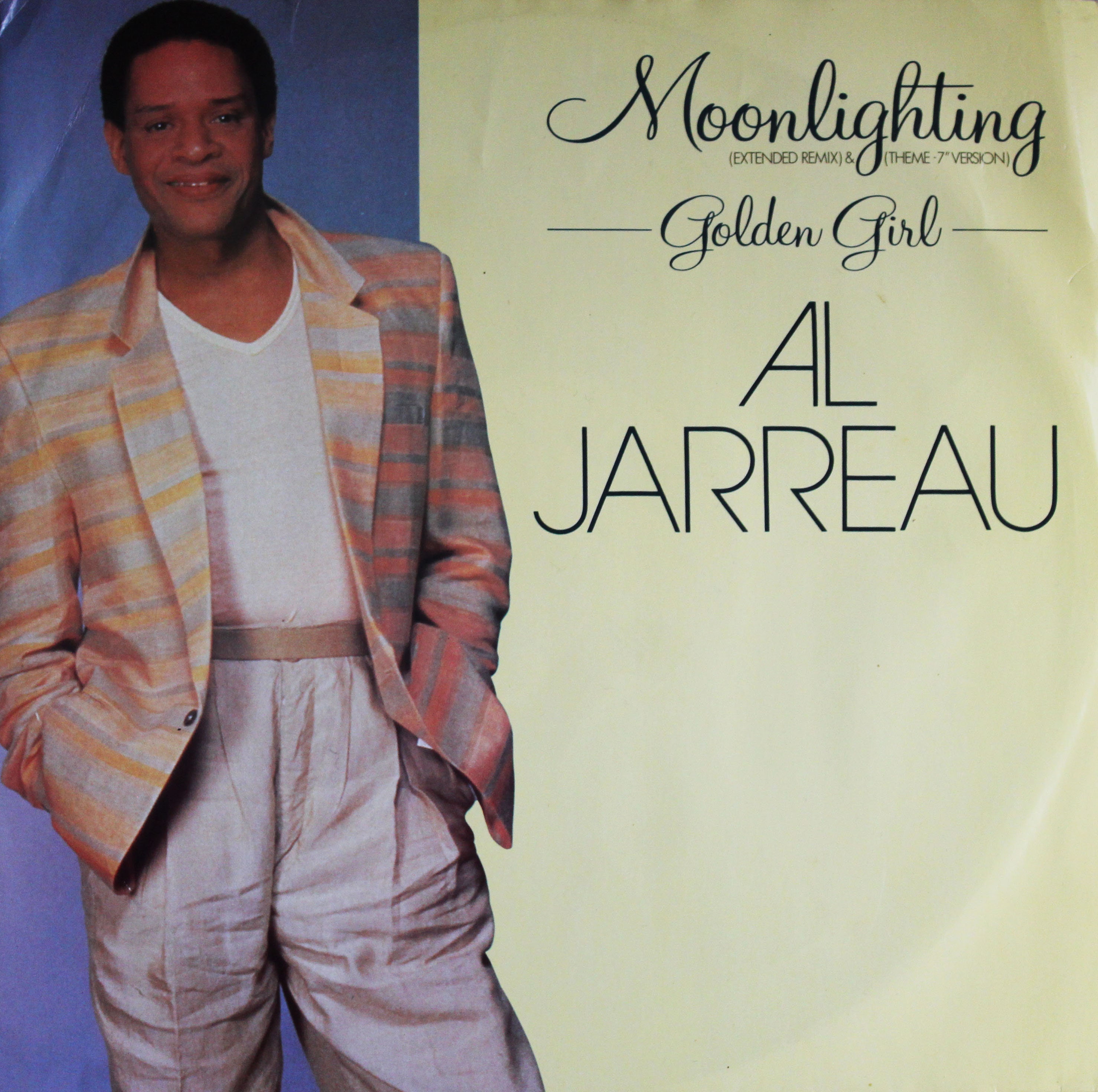 Al Jarreau Tema Moonlighting 12 Vinilo Sencillo Etsy España