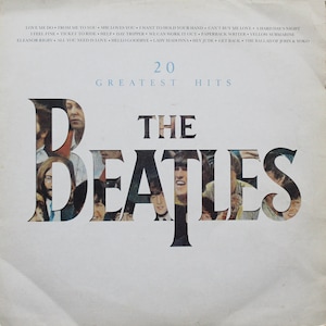 The Beatles, 20 Greatest Hits, Vinyl LP (1982) - Etsy