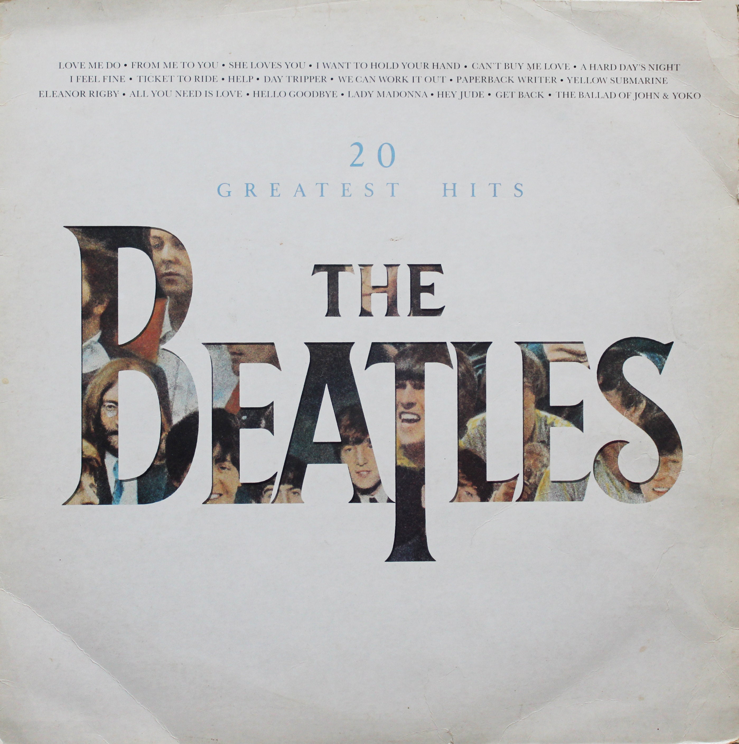 The Beatles, 20 Greatest Hits, Vinyl LP (1982) - Etsy