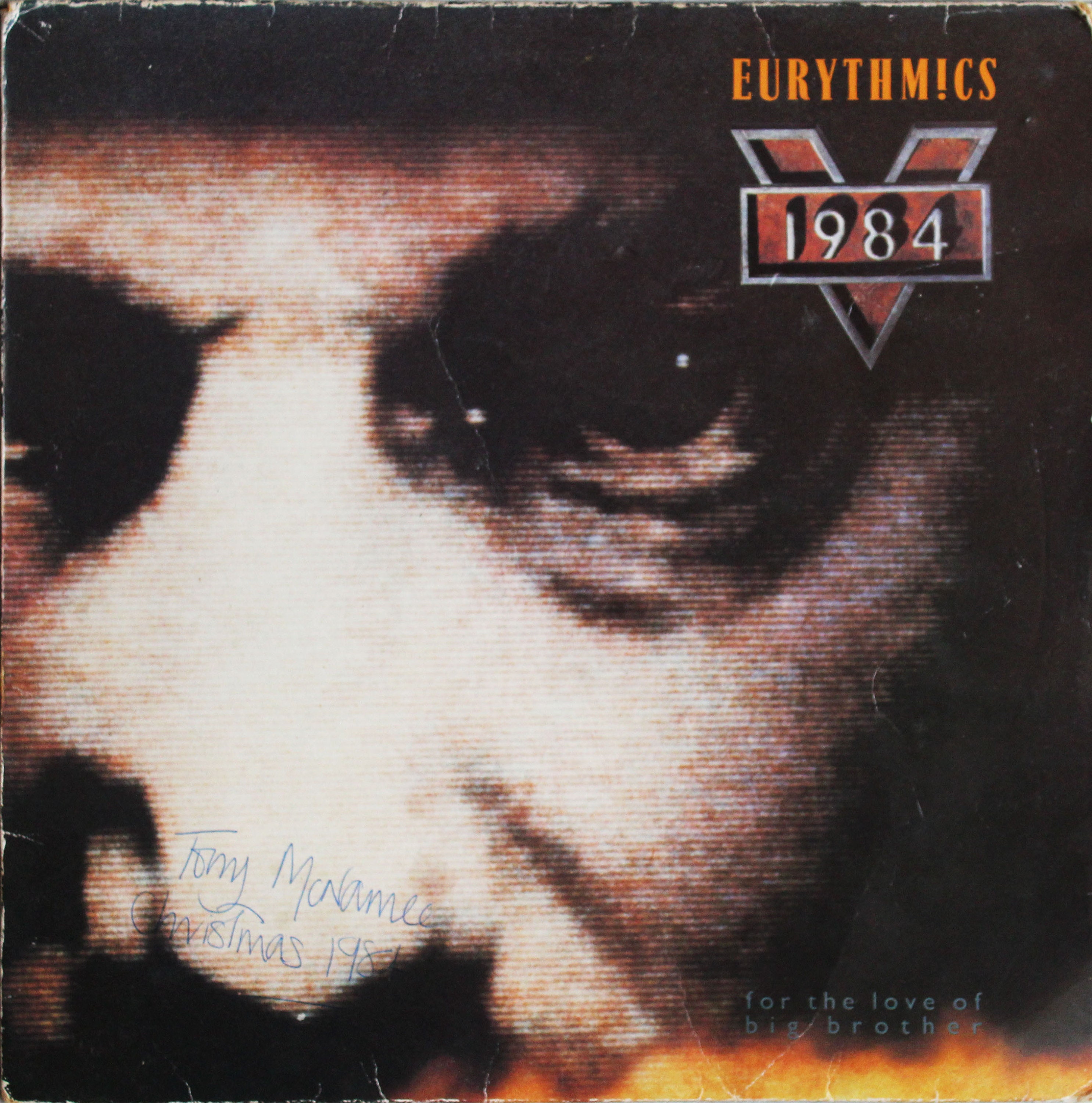 Eurythmics, 1984, for the Love of Big Brother, Vinyl LP (1984) - Etsy