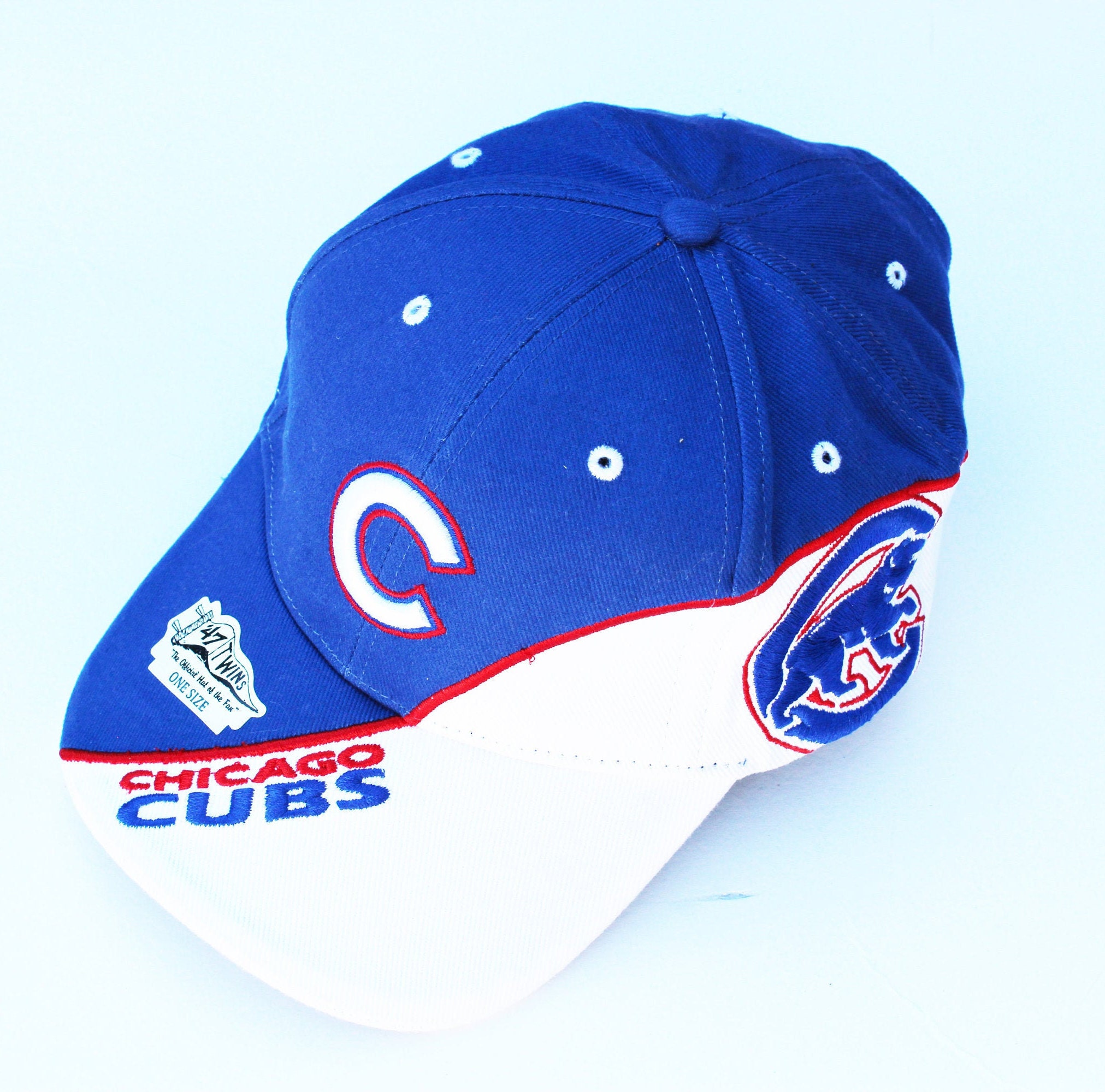 vintage cubs baseball hat