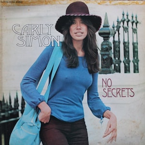 Carly Simon, No Secrets, Vinyl LP (1972)