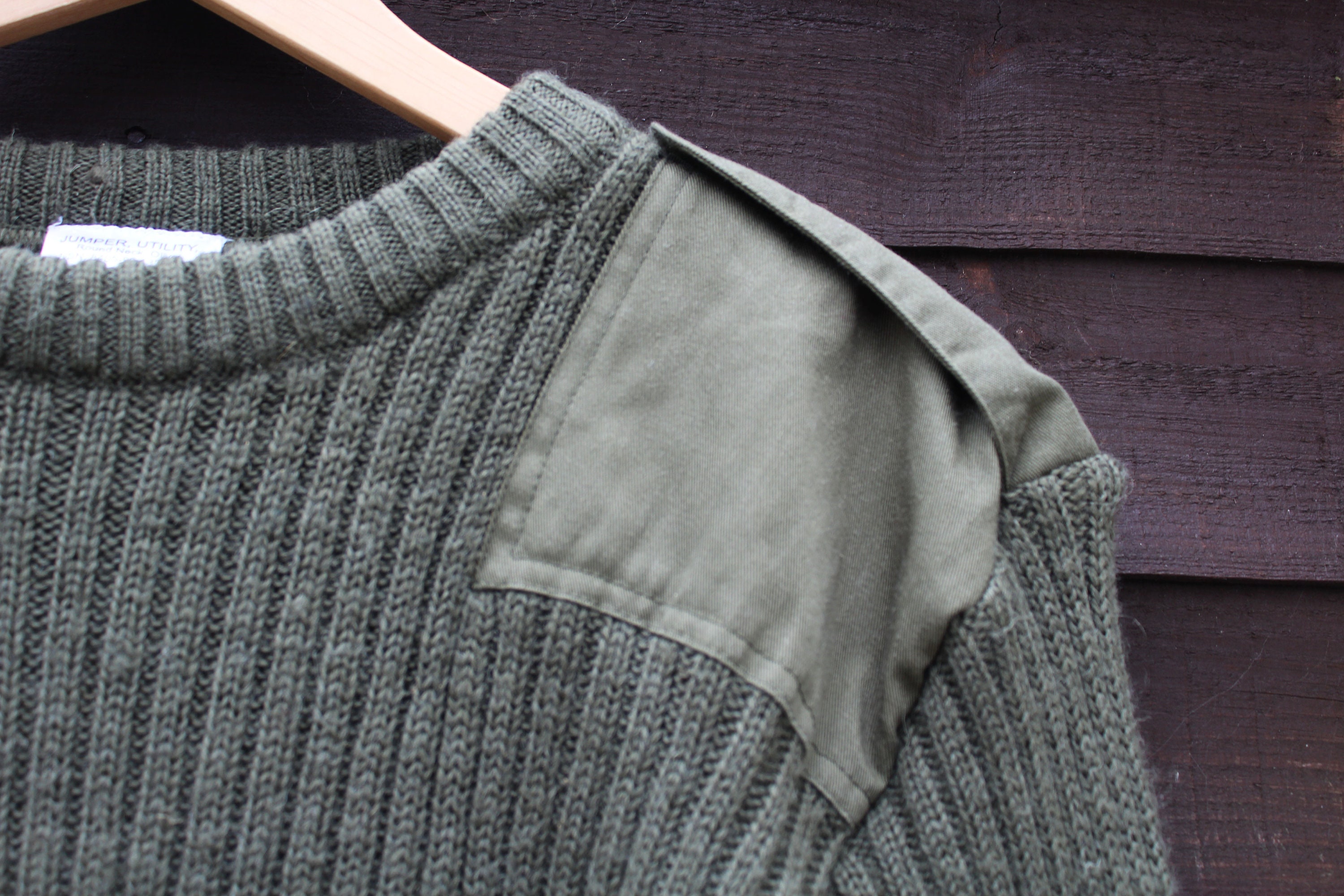 British Army Jumper Olive Green 