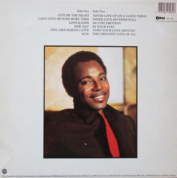 George Benson, the Love Songs, Compilation, Vinyl LP (1985 George Benson, the Love Songs, Compilation, Vinyl LP (1985