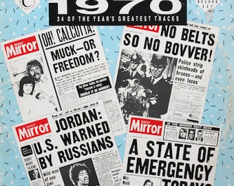 1970, A Series 25 Years of Rock and Roll: 24 of the Year’s Greatest Tracks, Gatefold Double Vinyl Album (1988).