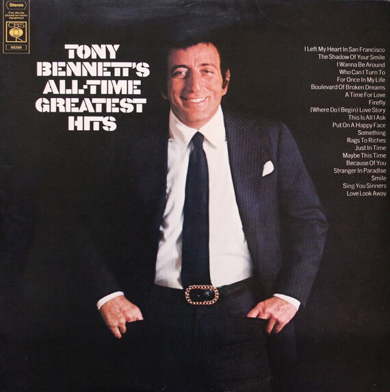 Tony Bennett's All-time Greatest Hits, Gatefold Double Vinyl LP