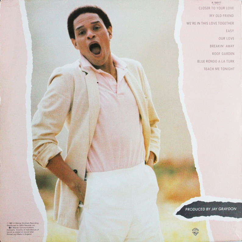 Al Jarreau Breakin' Away Vinyl LP 1981 - Etsy