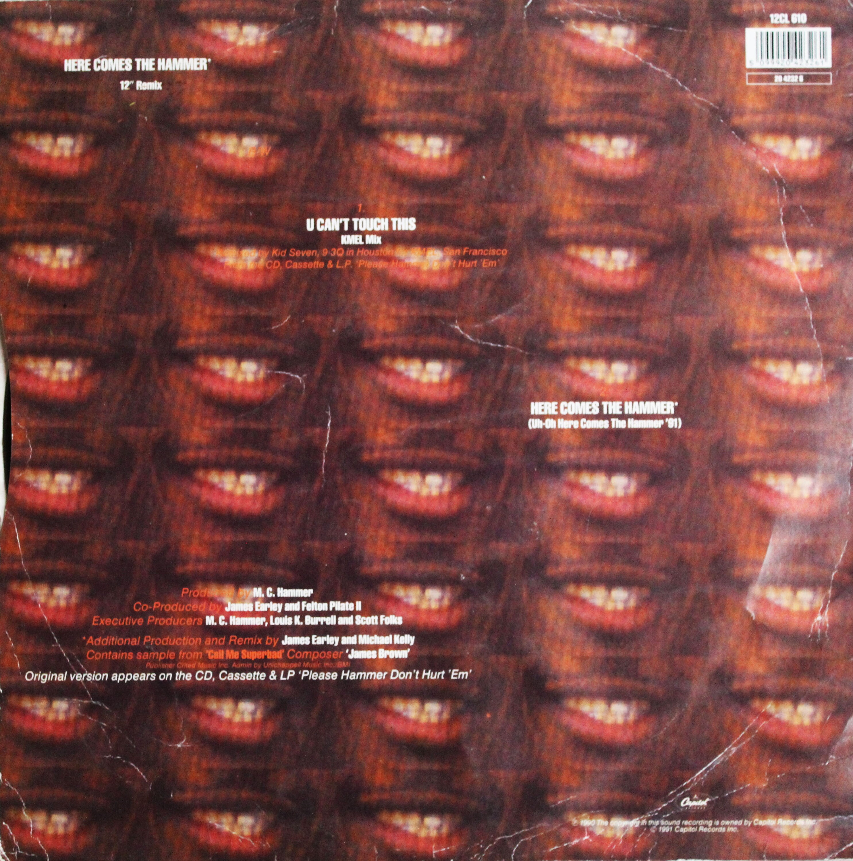 MC Hammer 12インチ シングル レコード 19枚セット MC Hammer, Here Comes the Hammer, 12