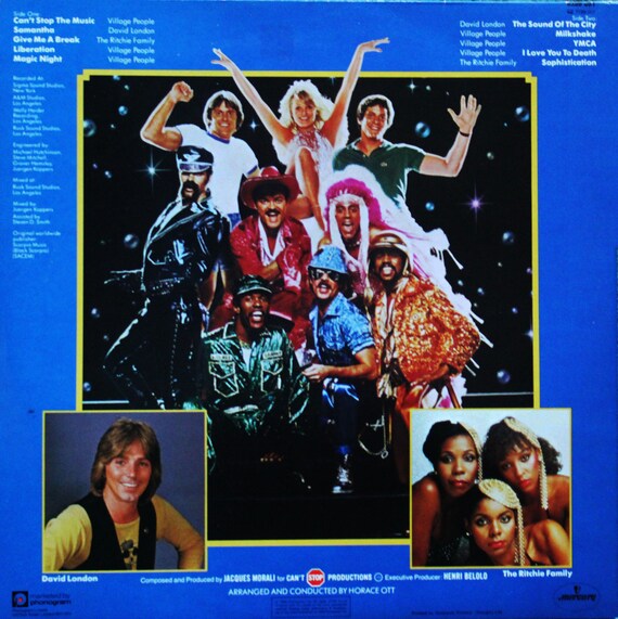 Village People, Can't Stop the Music - the Original Soundtrack