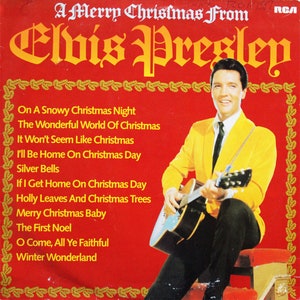 A Merry Christmas From Elvis Presley, Vinyl LP (1982)