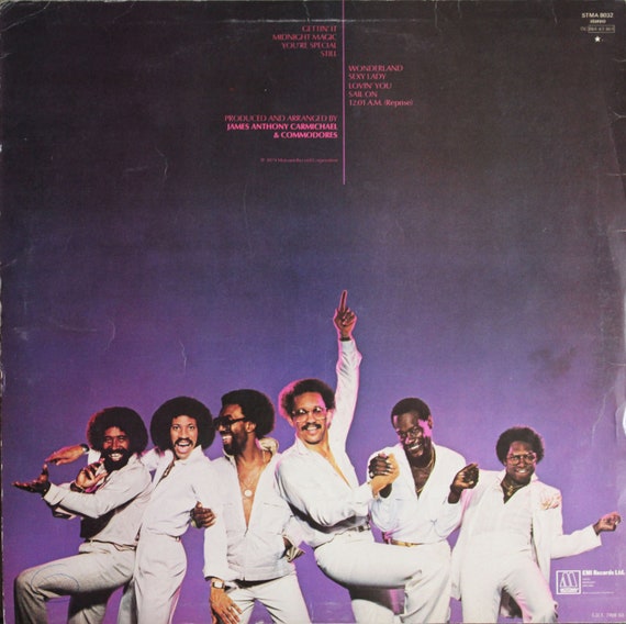 Commodores, Midnight Magic, Vinyl LP (1979) - Etsy UK