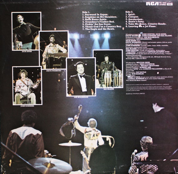 John Denver Live in London, Vinyl LP (1976) - Etsy