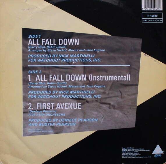 Five Star, All Fall Down, 12