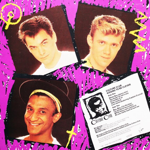 Culture Club, Kissing to Be Clever, Vinyl LP (1982) - Etsy Culture Club, Kissing to Be Clever, Vinyl LP (1982) - Etsy