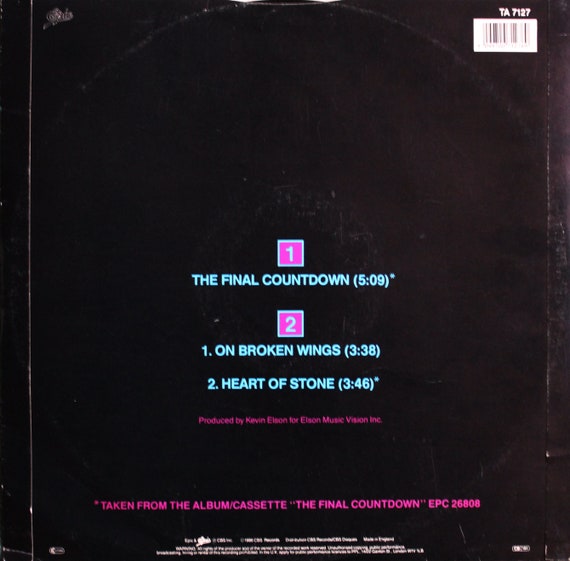 Europe, the Final Countdown, 12