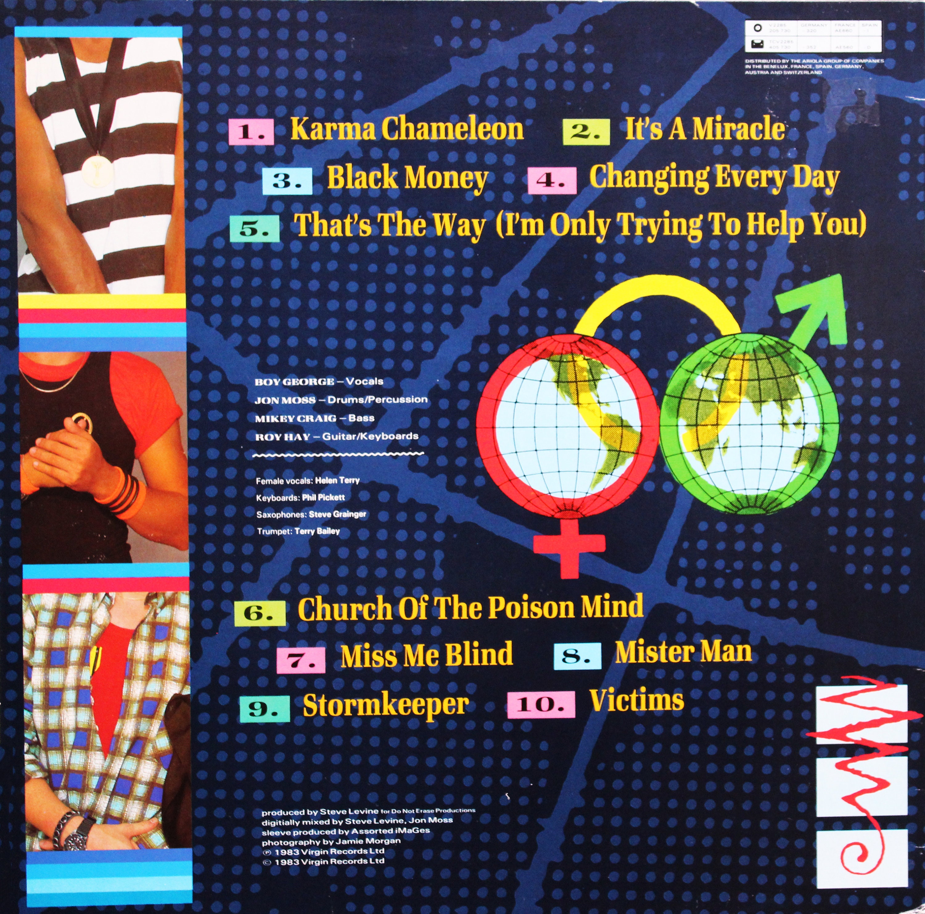 Culture Club, Colour by Numbers, Vinyl LP (1983) - Etsy