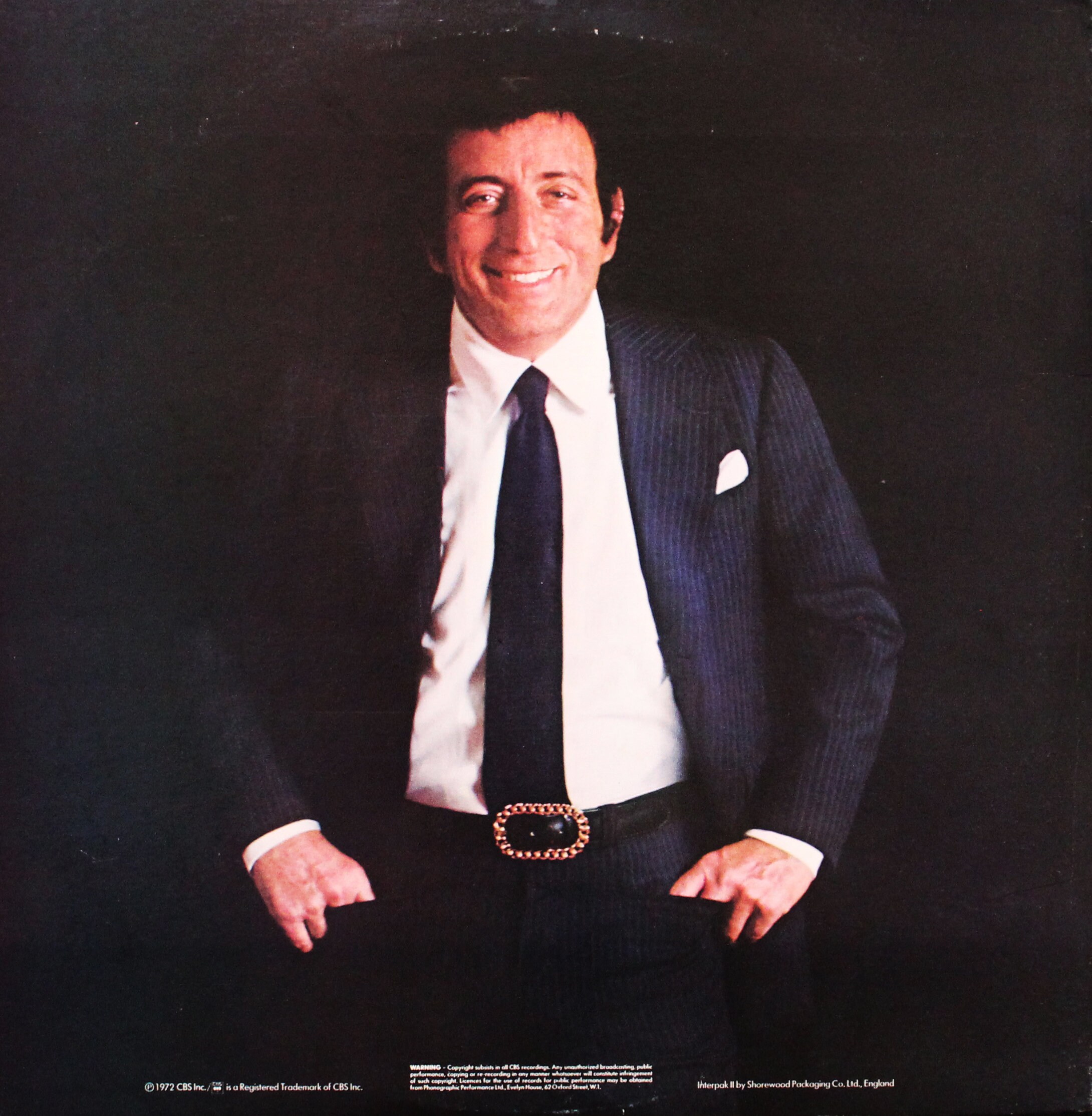 Tony Bennett's All-time Greatest Hits, Gatefold Double Vinyl LP
