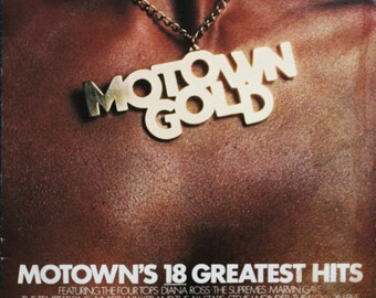 Motown Gold, los 18 grandes éxitos de Motown, LP de vinilo (1975)