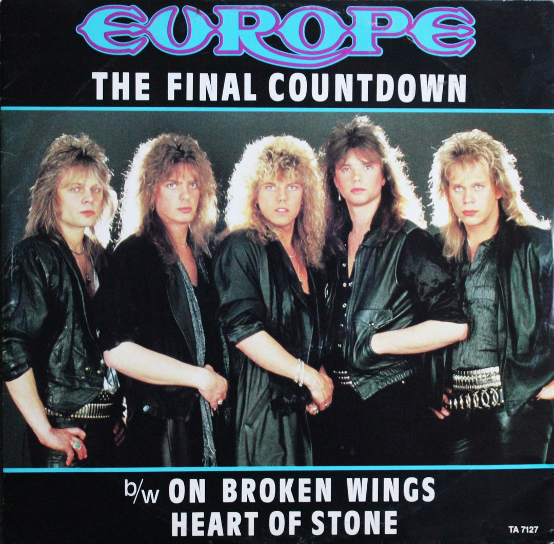 ヨーロッパ　 The Final Countdown　オランダ盤 12” Europe, the Final Countdown, 12