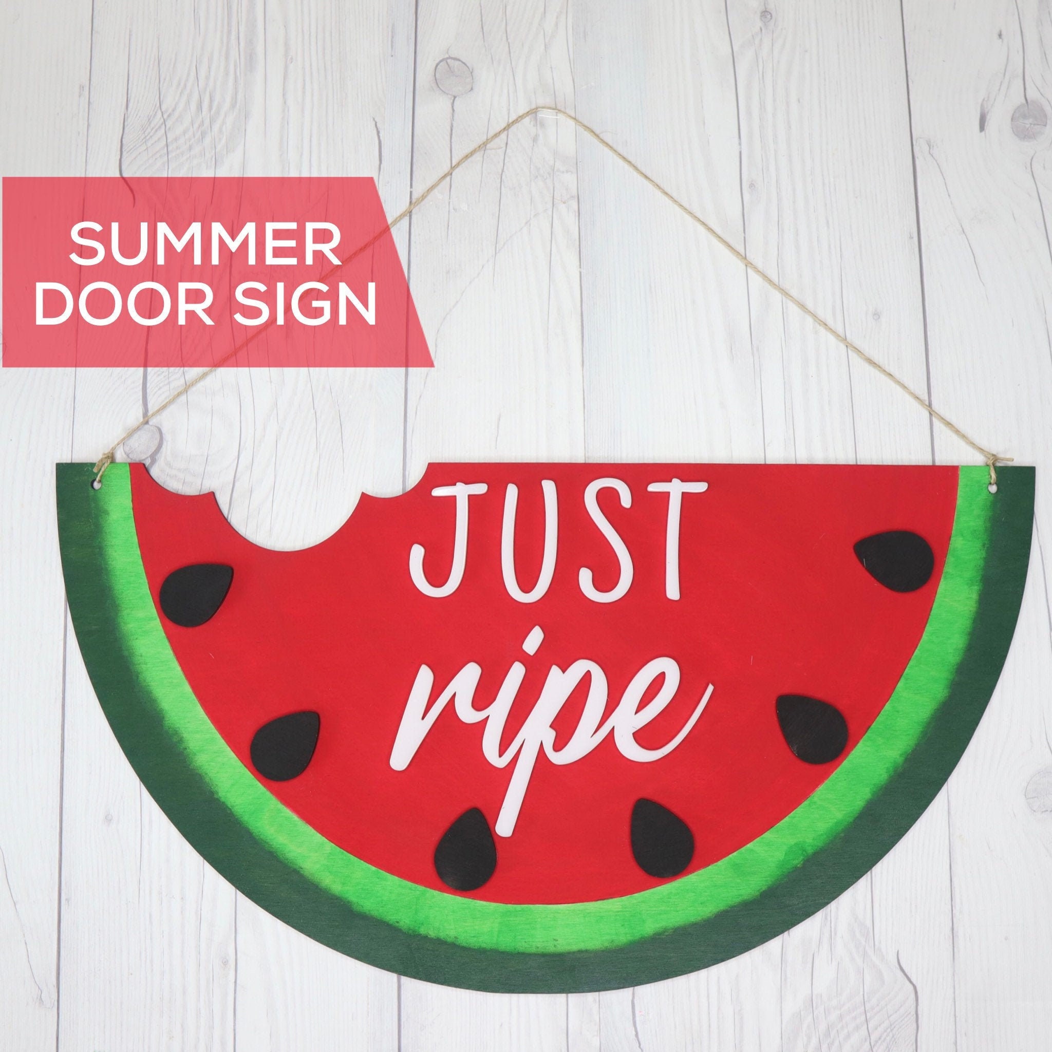 SVG Watermelon Sign Digital File for Watermelon Door Sign Etsy