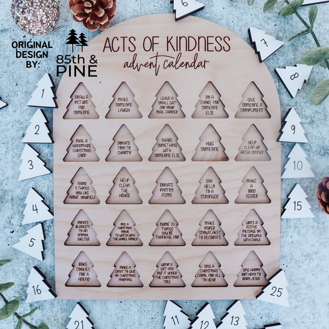 Acts Of Kindness Advent Calendar Kids Advent Calendar Etsy acts-of-kindness-advent-calendar-kids-advent-calendar-etsy