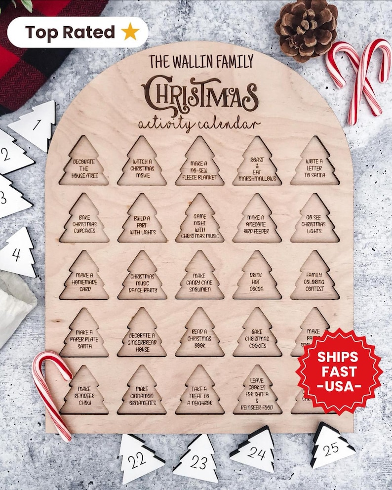 Acts of Kindness Advent Calendar - Christmas Activity Calendar - Advent Calendar for Kids image 6