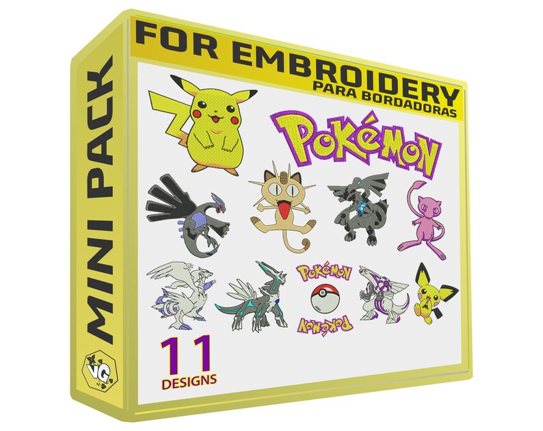 Pokemon kit of 11 embroidery designs wtrvy patterns hoop kit  etsy Pokemon kit of 11 embroidery designs wtrvy patterns hoop kit  etsy