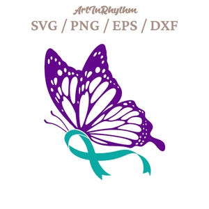 Butterfly Suicide Prevention Svg, Suicide Awareness Svg, Suicide Prevention Awareness Svg, Mental Health Svg, Semicolon Svg, You Matter Svg