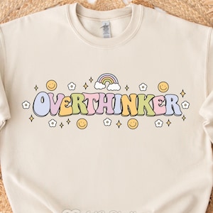 Overthinker Svg, Mental Health Svg Png, Anxiety Svg, Mental Health Matters Svg, Medicated Svg, Positive Quote Svg, Trendy T-Shirt Design
