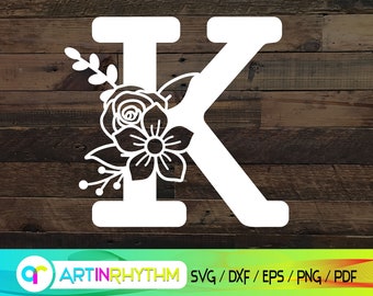 Download Monogram K Svg Etsy