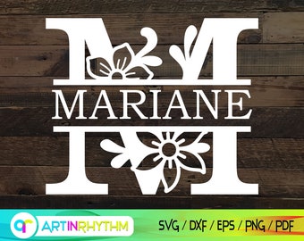 Free Free 82 Floral Letter M Svg SVG PNG EPS DXF File