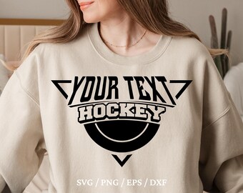 Hockey svg, personalize Hockey logo, Custom school mascot, Player name shirt, Sports team dtf design, Hockey Png sublimation, Hockey shirt