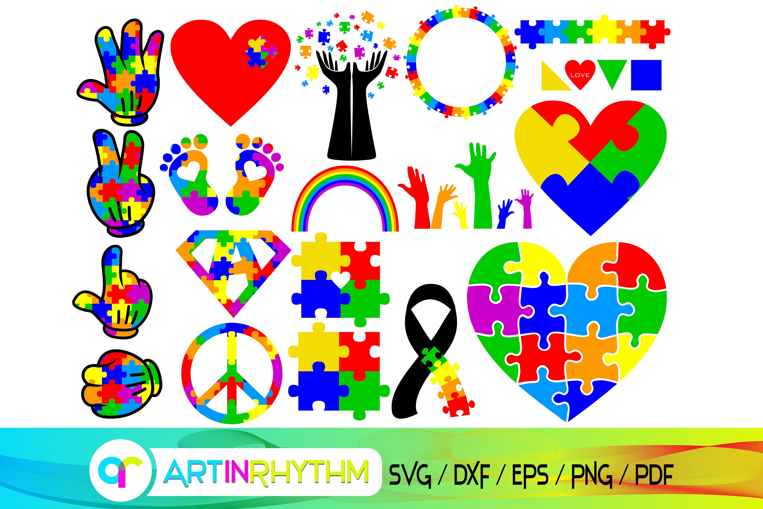 Download Love Autism Bundle Autism Svg Bundle Autism Svg Autism Etsy