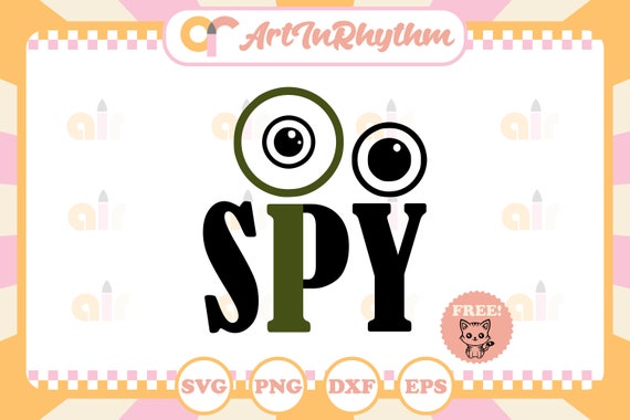 I Spy Svg I Spy T-shirt Design I Spy Quote Svg Typography - Etsy