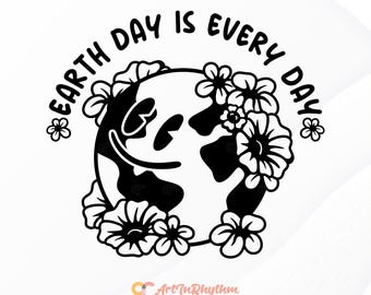 Earth Svg, Earth Day Is Every Day Svg, Earth Day Svg, Save our Planet Svg, Save The Earth Svg, Earth Awareness Svg, Earth Day Shirt Svg