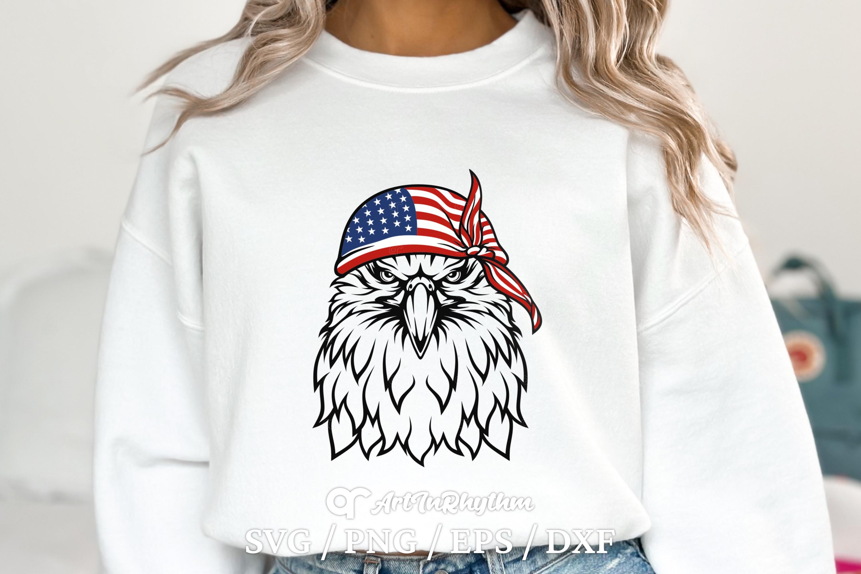 American Eagle Svg, 4th of July Svg, Independence Day Svg, Patriotic ...