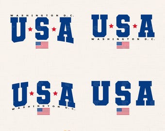 USA Svg Png, Fourth Of July Svg, Independence Day Svg, USA Varsity Svg, patriottische vlag, patriottische Svg, Amerika Svg Png, 4 juli Svg