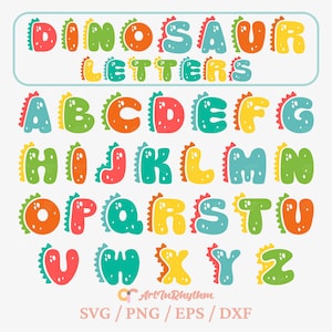 Fuente de dinosaurio Svg, Letras de dinosaurio Svg, Alfabeto de dinosaurio Svg, Dinosaurio Svg, Alfabeto de dinosaurio Svg, Fuente de dinosaurio Svg, Dinosaurio Svg, Bebé Svg, Niños Svg