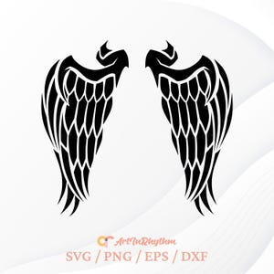 Wings Svg, Angel Wings Svg, Wing Svg Cut Files, Angel Svg, Wings Svg Cricut, Wing Svg Files, Wing Cut Files, Angel Wing Clipart, Wing Design