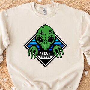 Area 51 Survivor Svg, Alien Svg, Green Alien Svg, Area 51 Svg, Alien ...