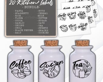 Cucina Svg, Etichette Cucina Svg, Pacchetto Etichetta Dispensa Svg, Etichette Dispensa Svg, File Svg Cucina, Clipart Cucina, Etichette Contenitore Svg