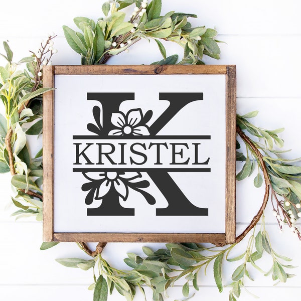 Monogram K Svg - Etsy