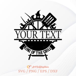 Parrilla Svg, Rey de la parrilla Svg, Parrilla Monograma Svg, Barbacoa Svg, Parrilla Svg, Parrilla Monograma Svg, Maestro de la parrilla Svg, Parrilla Papá Svg